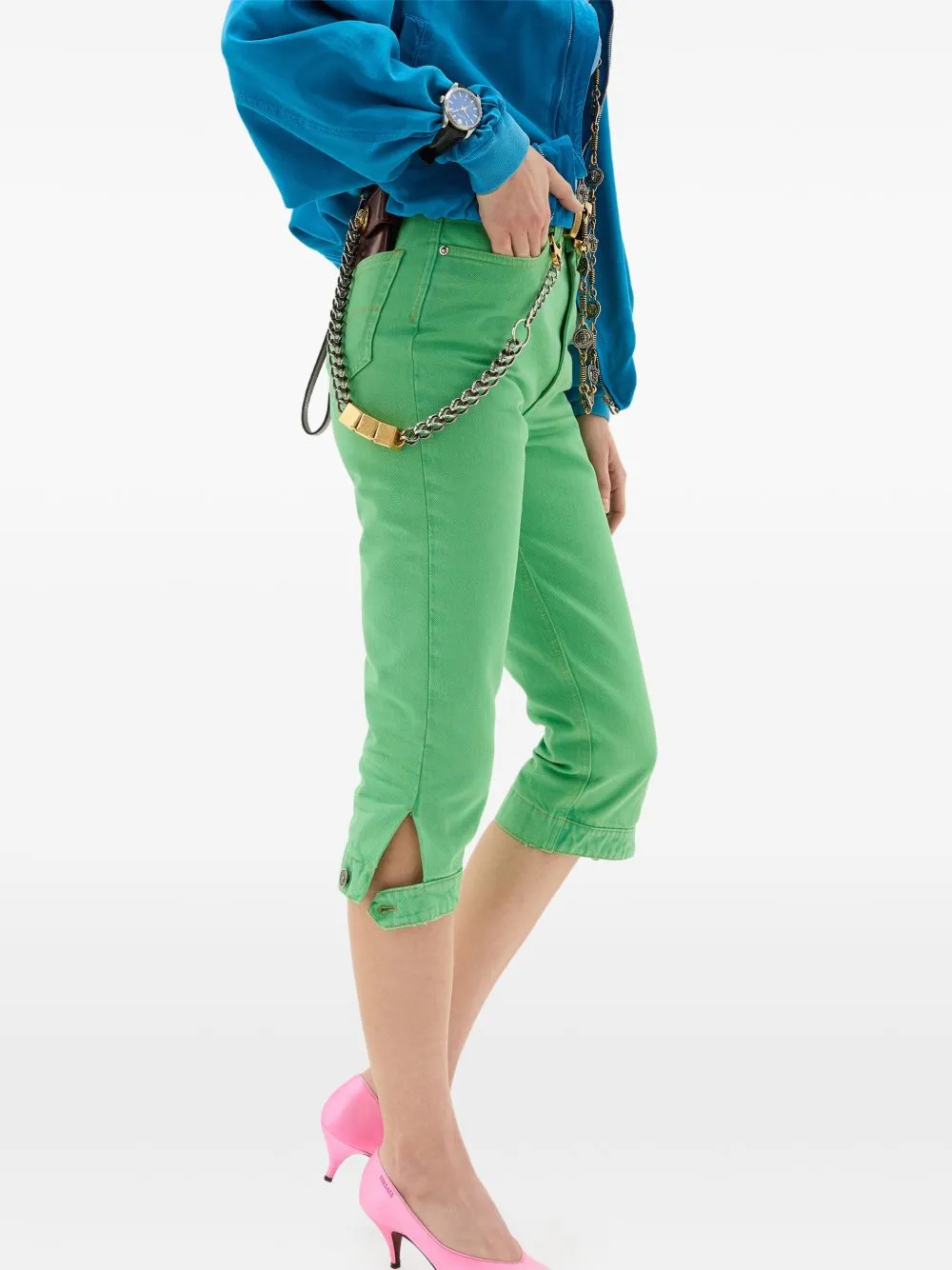 Denim Cotton Jeans sold by Wanan Luxury product image thumbnail 4