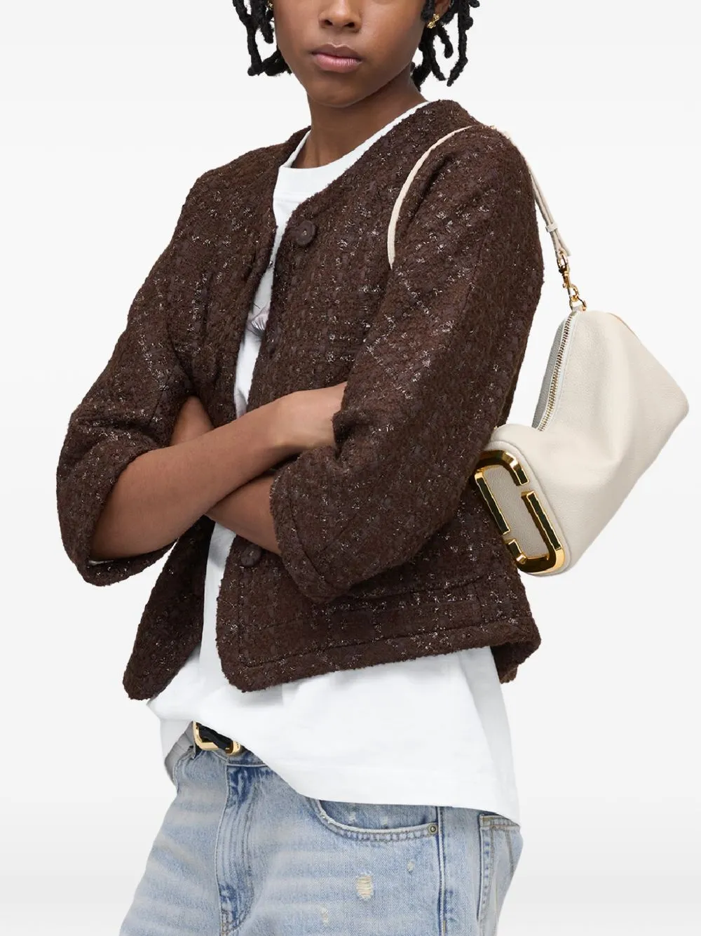 Snapshot Leather Shoulder Bag sold by Wanan Luxury product image thumbnail 4