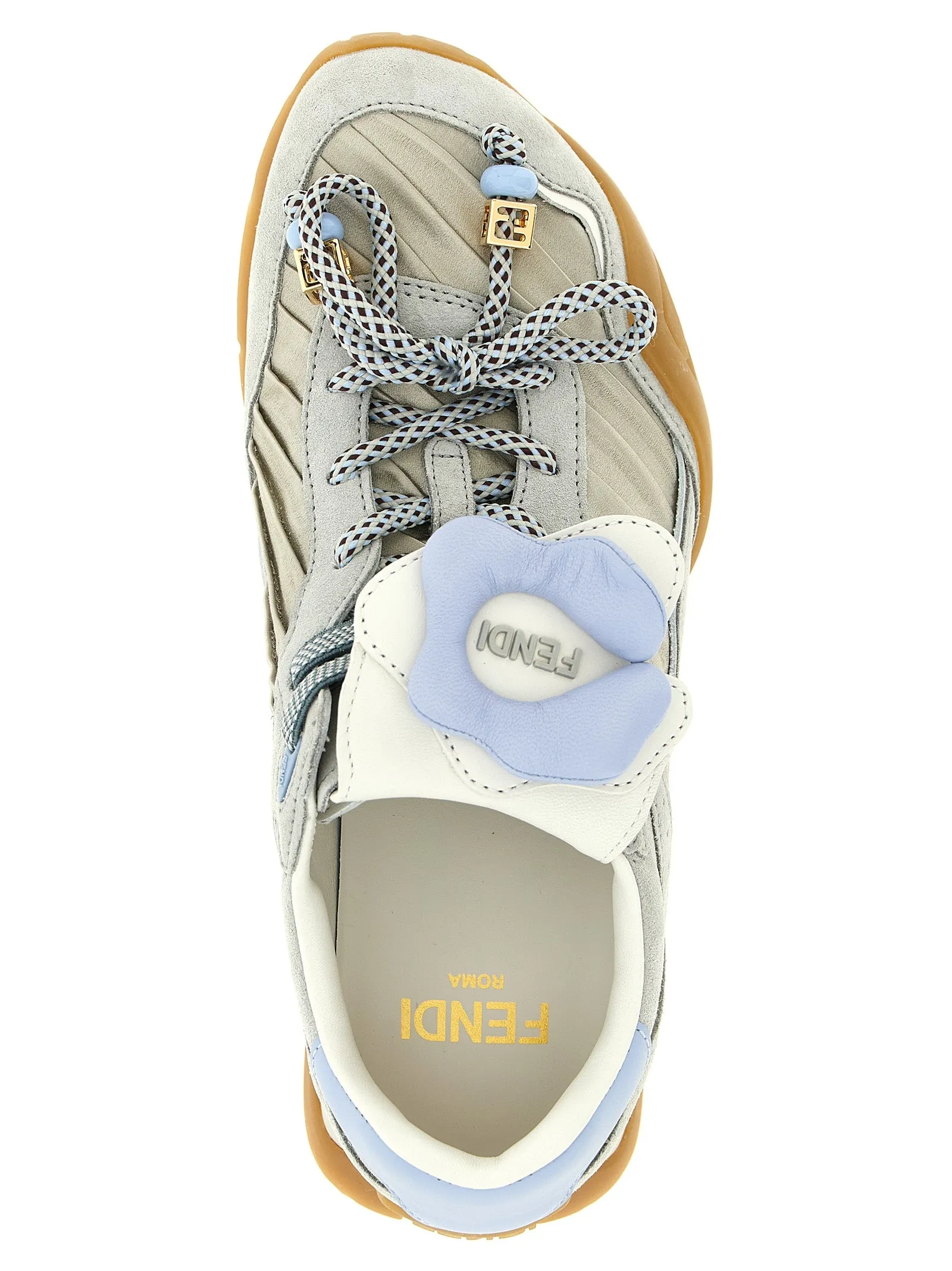 Fendi Wave Pulse Sneakers Gray sold by Wanan Luxury product image thumbnail 5