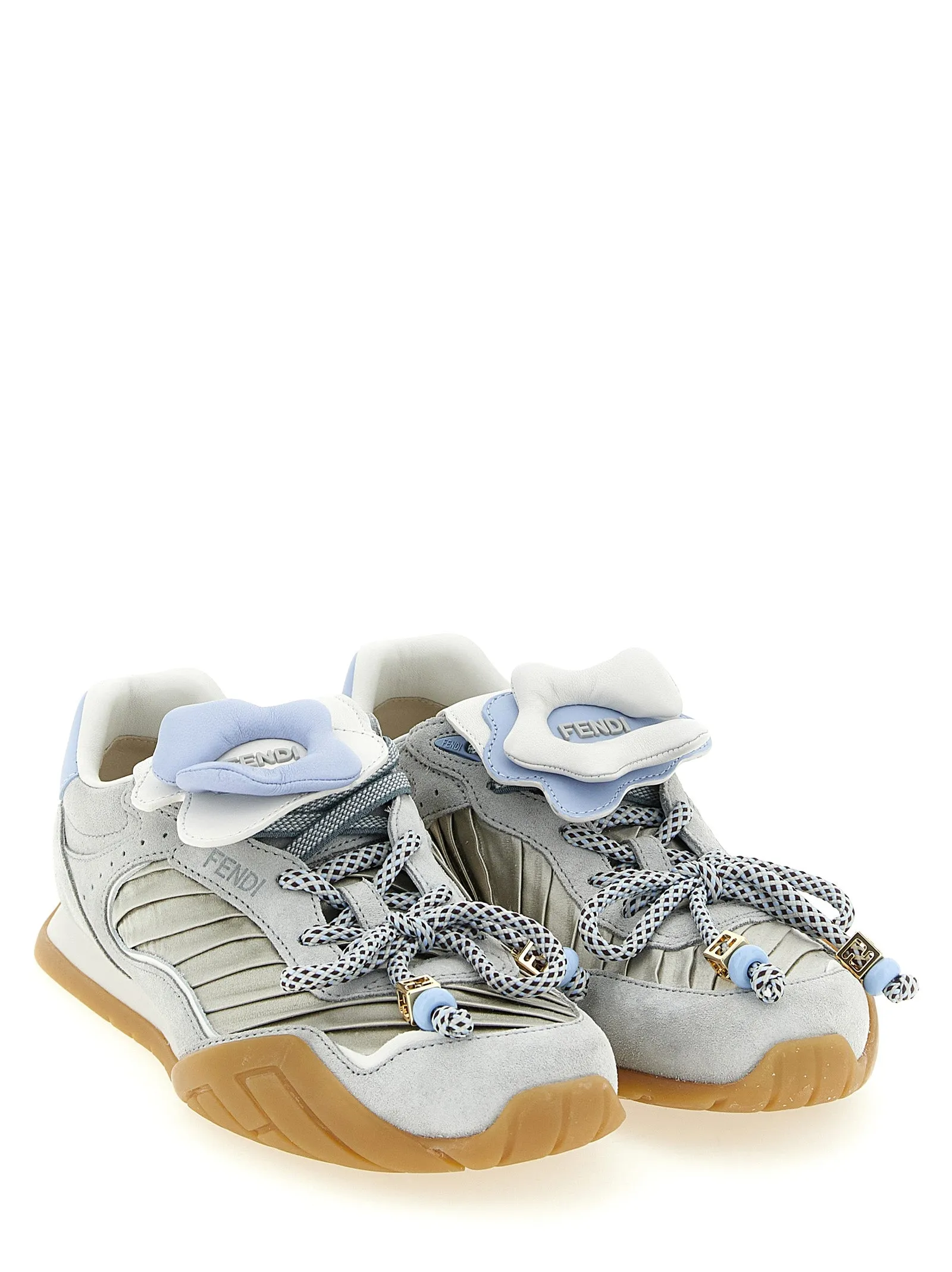 Fendi Wave Pulse Sneakers Gray sold by Wanan Luxury product image thumbnail 2
