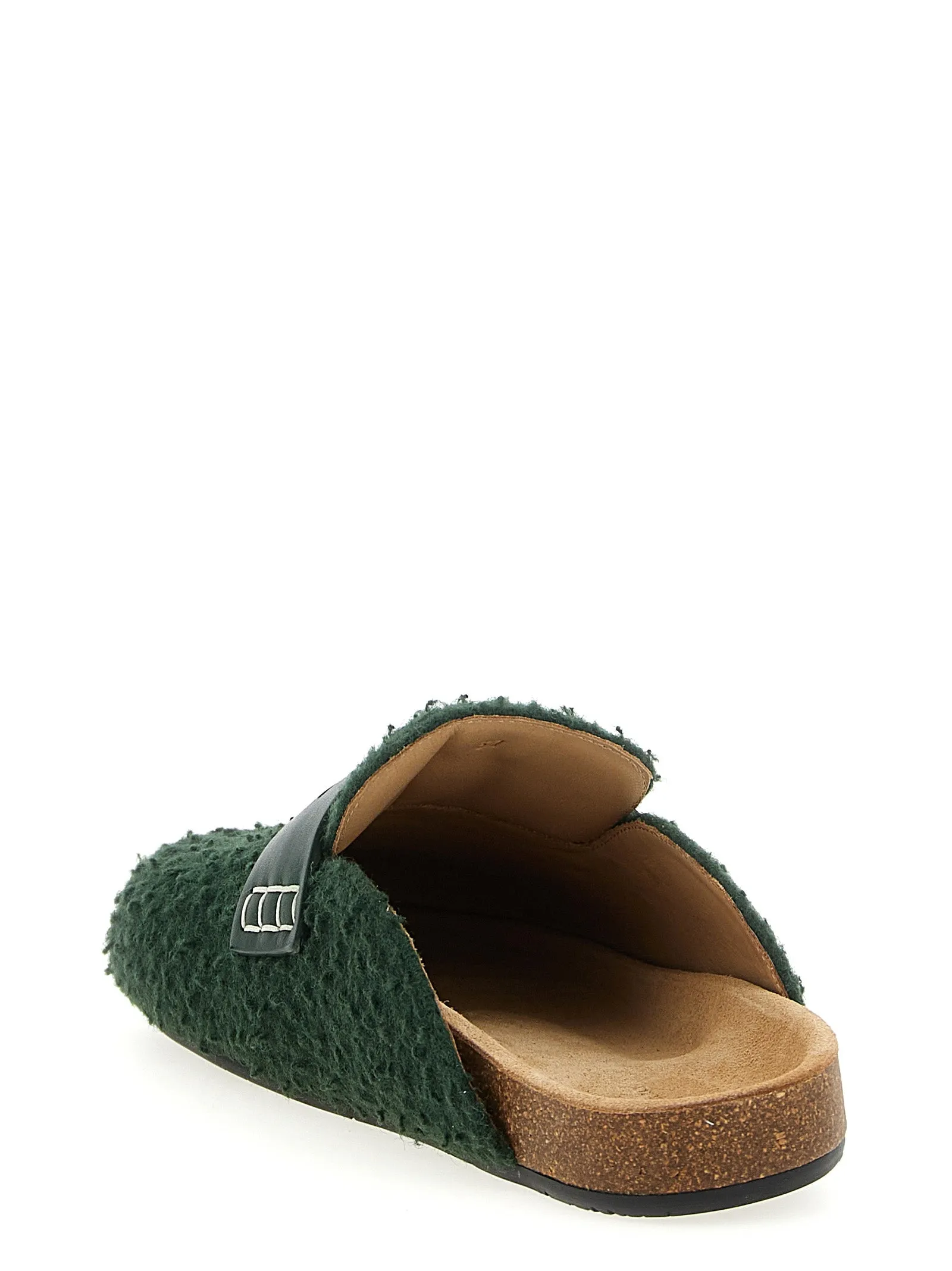 Felt Loafer Flat Shoes Green sold by Wanan Luxury product image thumbnail 3