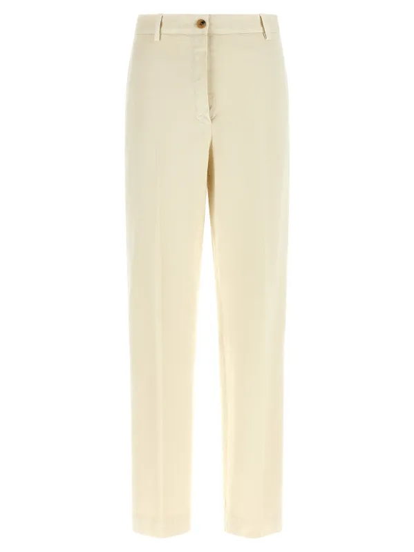 Pilar Pants Beige made by Dries Van Noten
