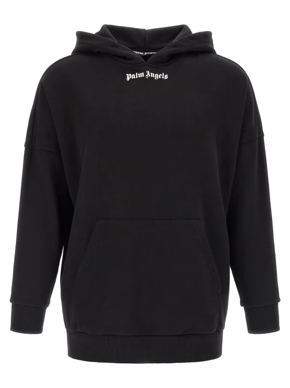 Classic Logo Sweatshirt White/Black made by Palm Angels