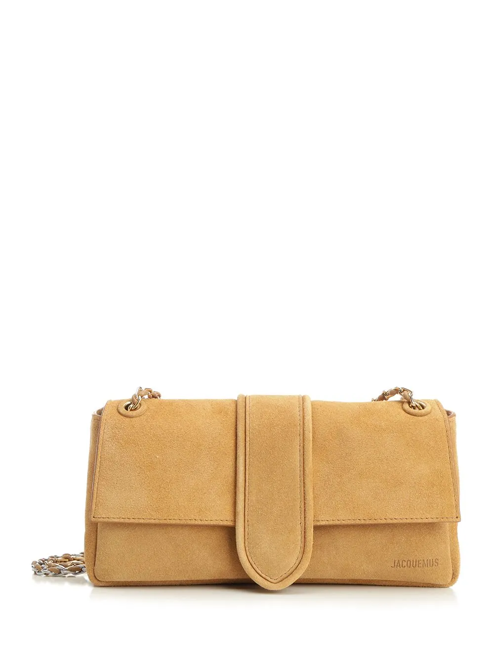 Le Bambino Chaine Shoulder Bags Brown sold by Wanan Luxury