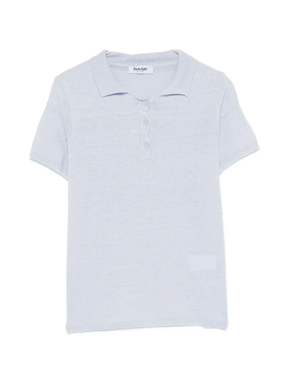 Linen And Cotton Blend Polo Shirt sold by Wanan Luxury
