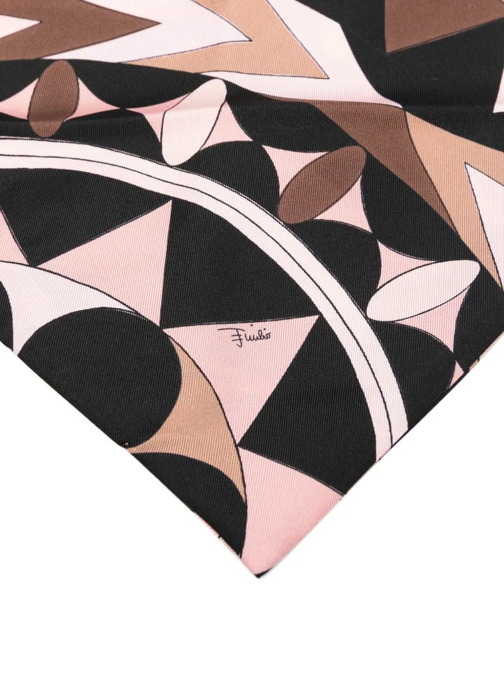 Printed Silk Headscarf sold by Wanan Luxury product image thumbnail 2