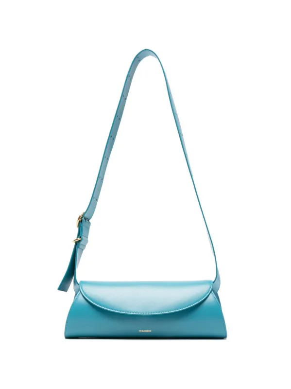 Cannolo Small Leather Shoulder Bag made by Jil Sander