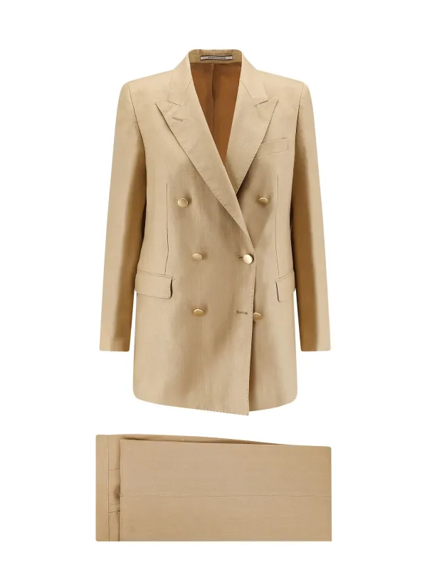 Jasmine Linen Suit made by Tagliatore
