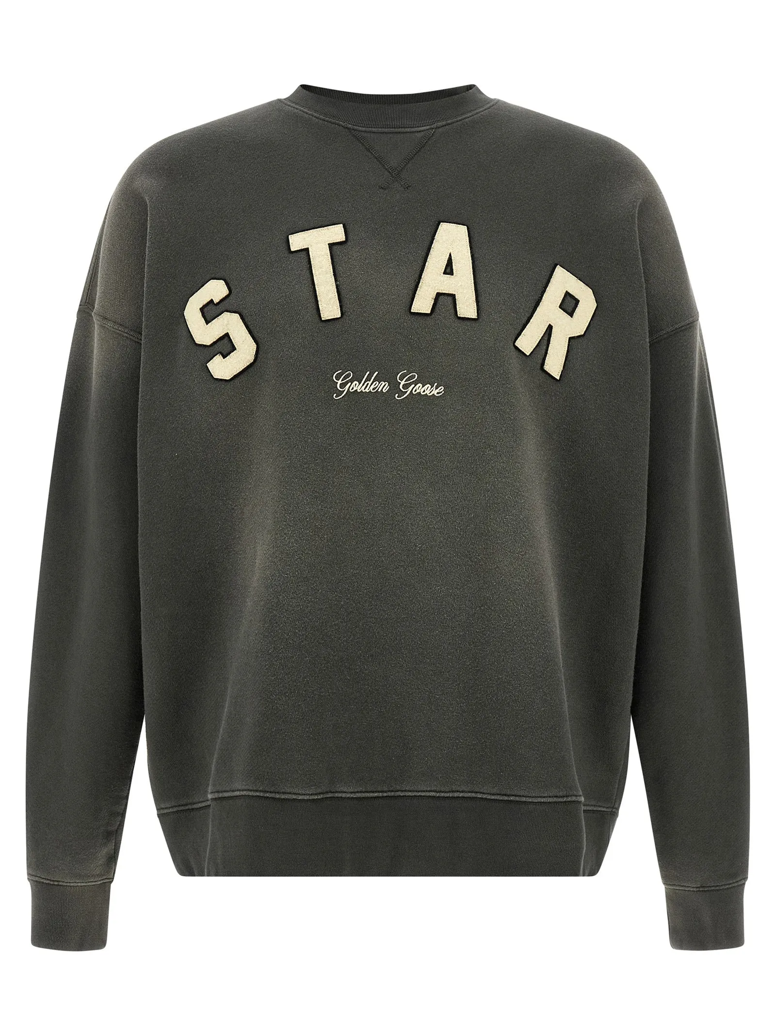 Star Sweatshirt Gray sold by Wanan Luxury