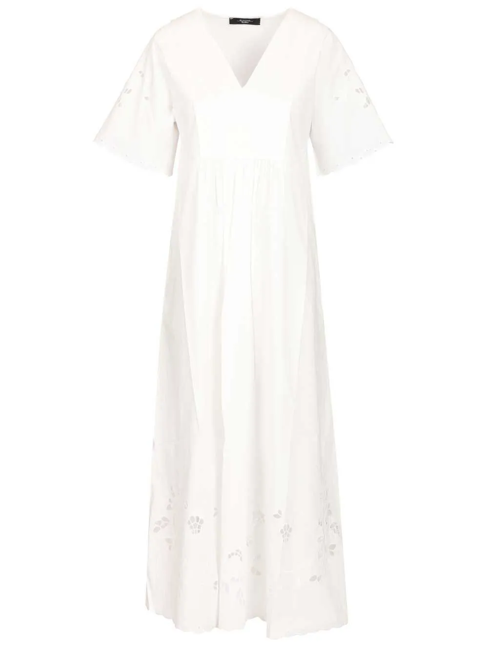 Cotton Jersey And Poplin Dress Dresses White sold by Wanan Luxury