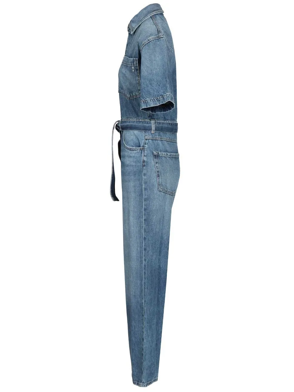 Wide Leg Jumpsuit - Regular Fit Jewelry Blue sold by Wanan Luxury product image thumbnail 3