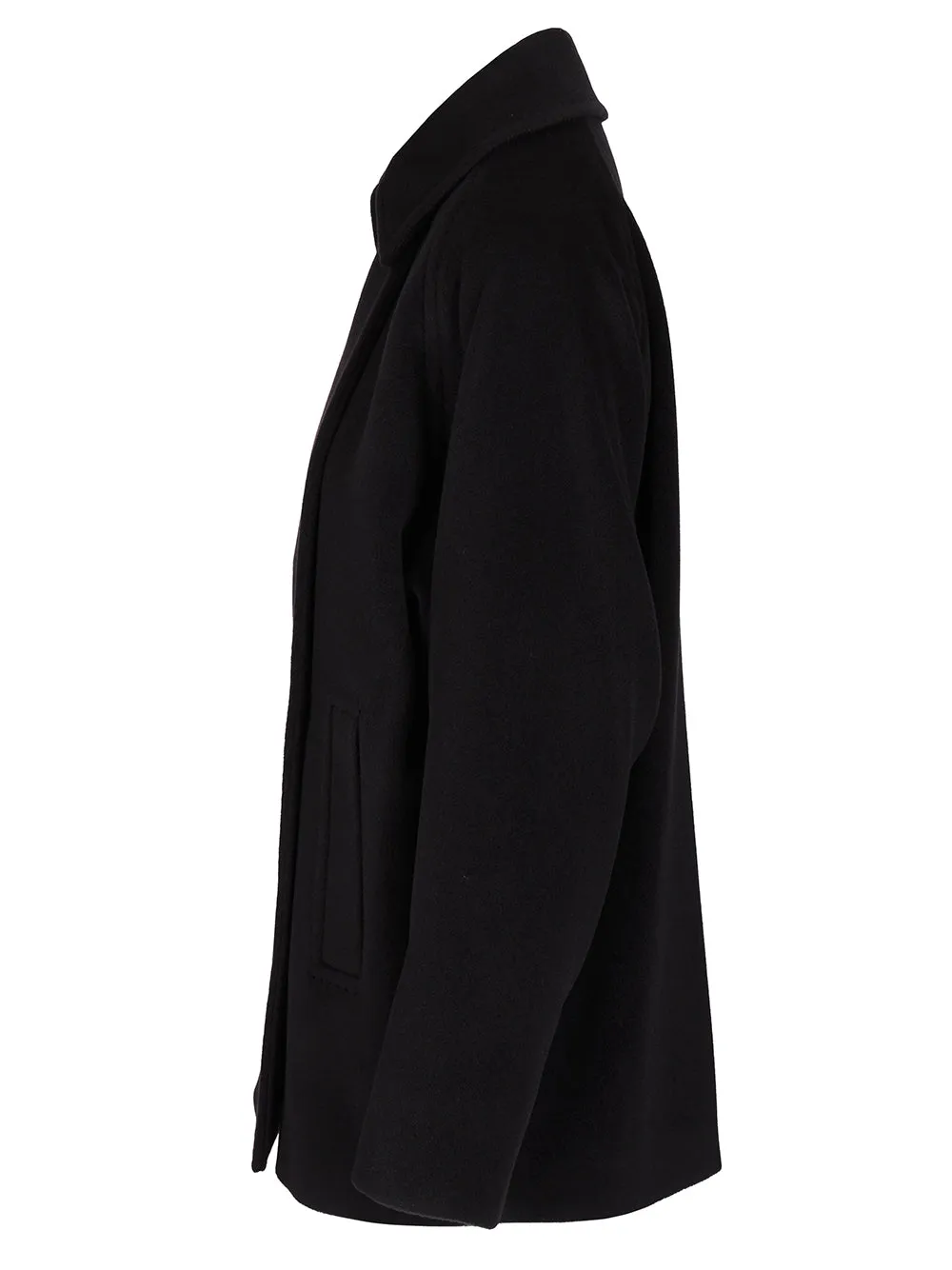 Double-Breasted Wool Pea Coat Coats Blue sold by Wanan Luxury product image thumbnail 3