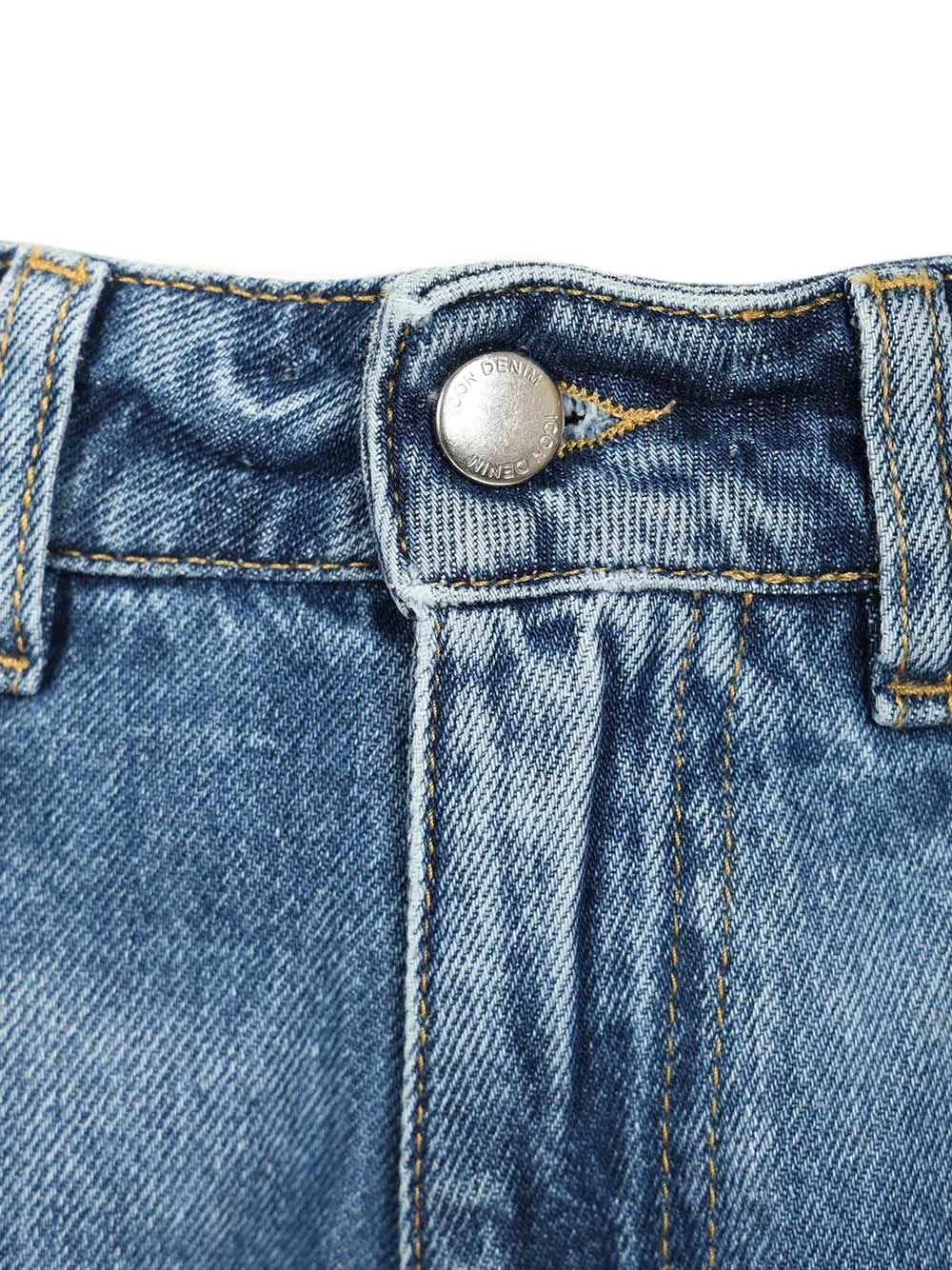 Wide Leg Jean - Low Waist Jeans Blue sold by Wanan Luxury product image thumbnail 4