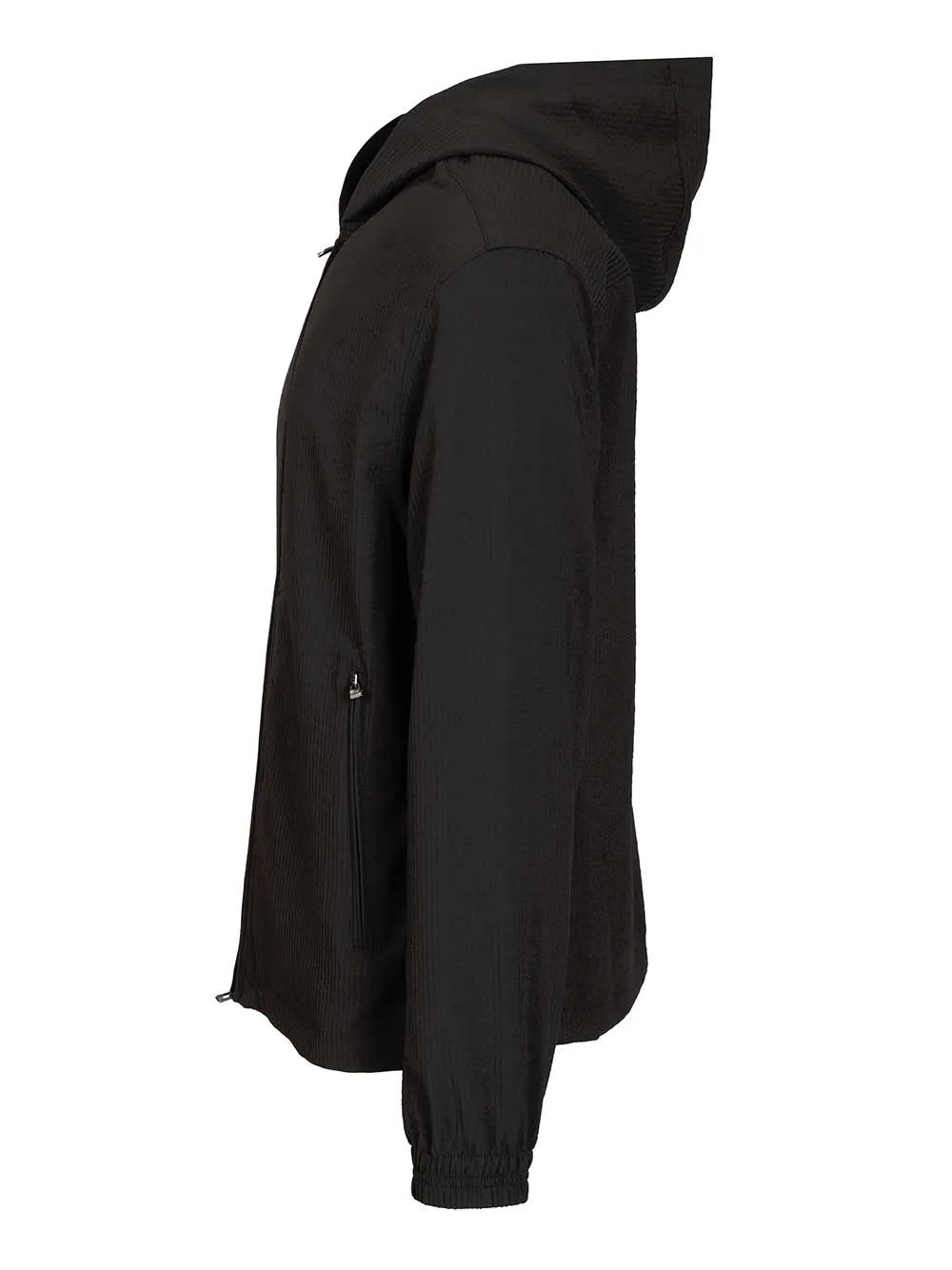 Water Repellent Nylon Blouson Jackets Black sold by Wanan Luxury product image thumbnail 3