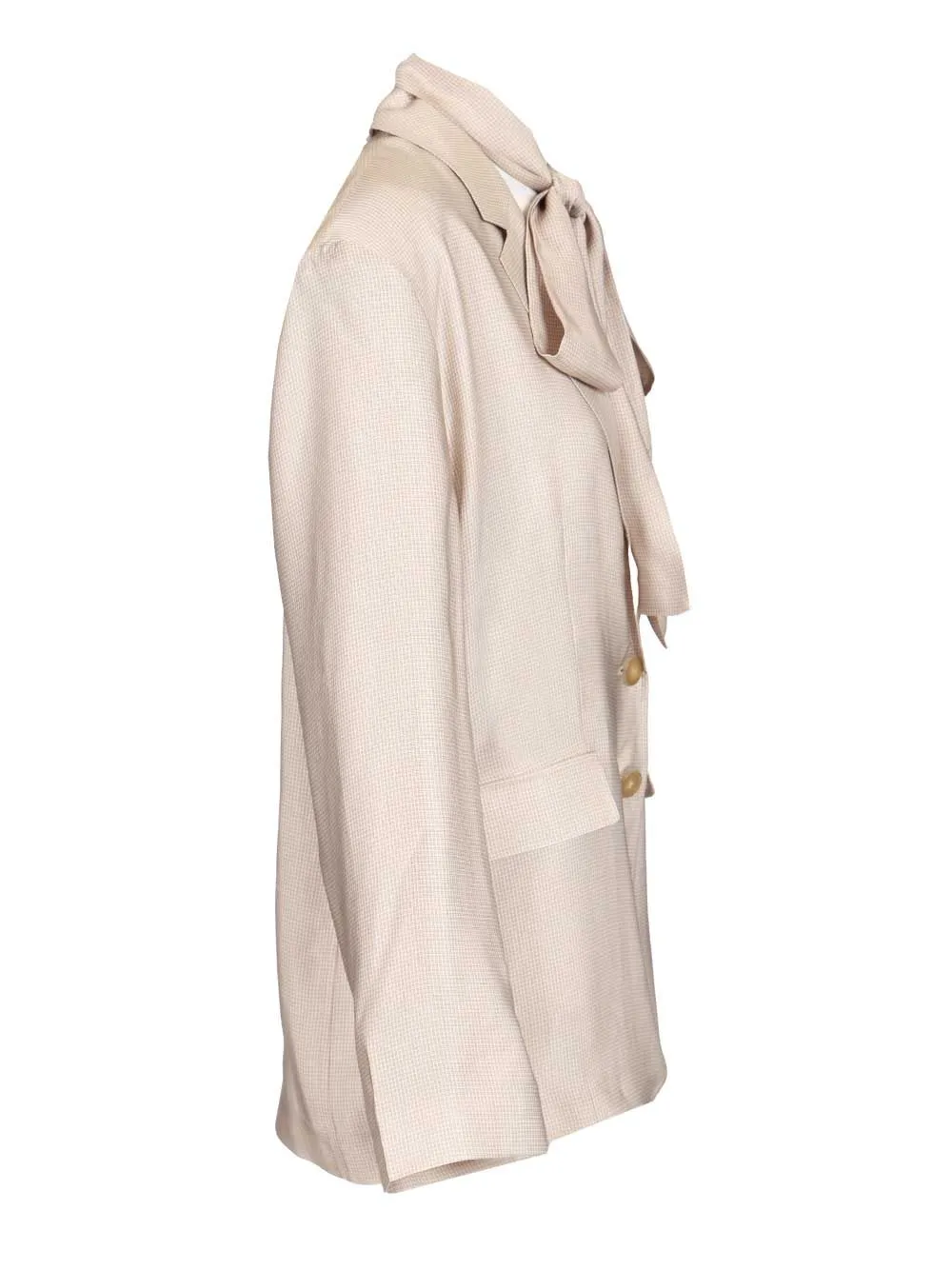 Single-Breasted Jacket Shirts Beige sold by Wanan Luxury product image thumbnail 3