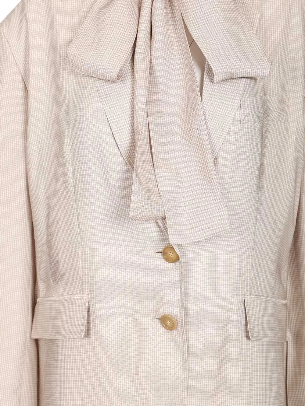 Single-Breasted Jacket Shirts Beige sold by Wanan Luxury product image thumbnail 4