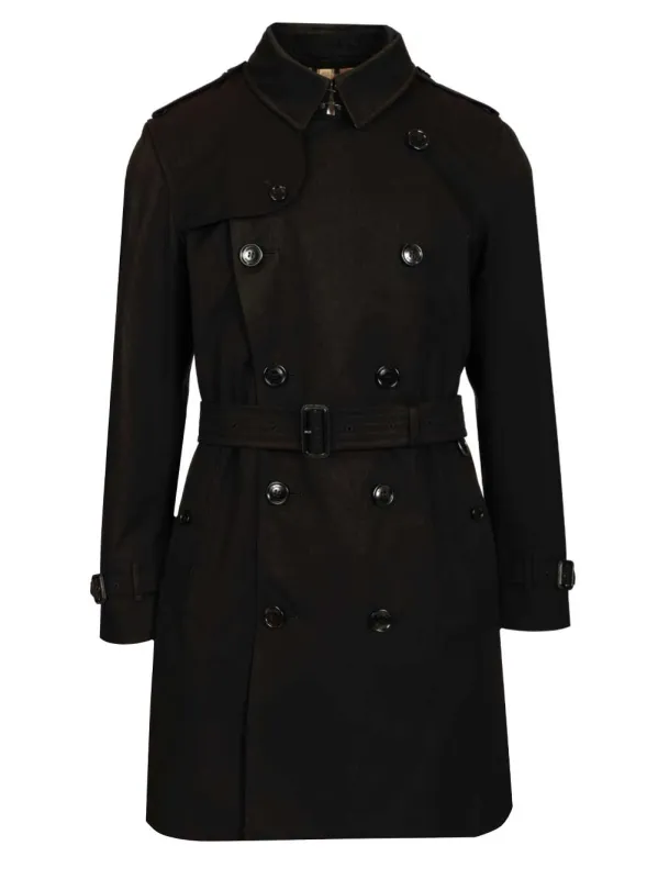 The Kensington Trench Coats Black made by Burberry