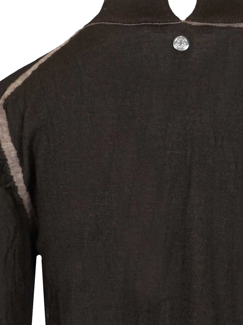 Crumpled V-Neck Sweater Knitwear Brown sold by Wanan Luxury product image thumbnail 5