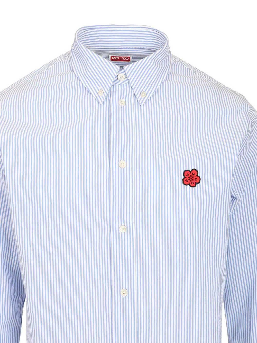 Boke Flowers Shirt Shirts Light Blue sold by Wanan Luxury product image thumbnail 4