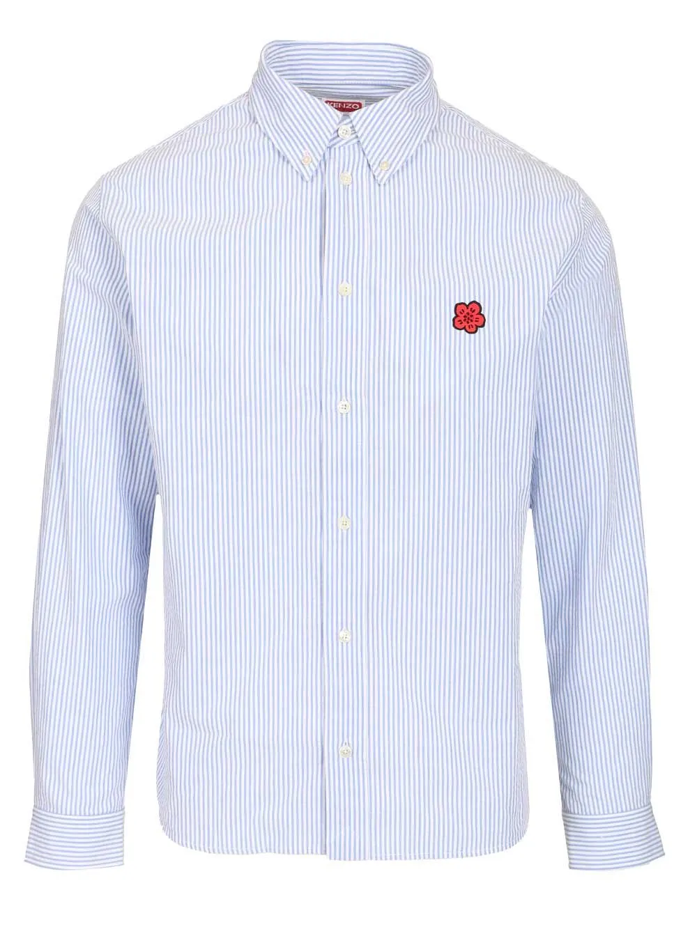 Boke Flowers Shirt Shirts Light Blue sold by Wanan Luxury