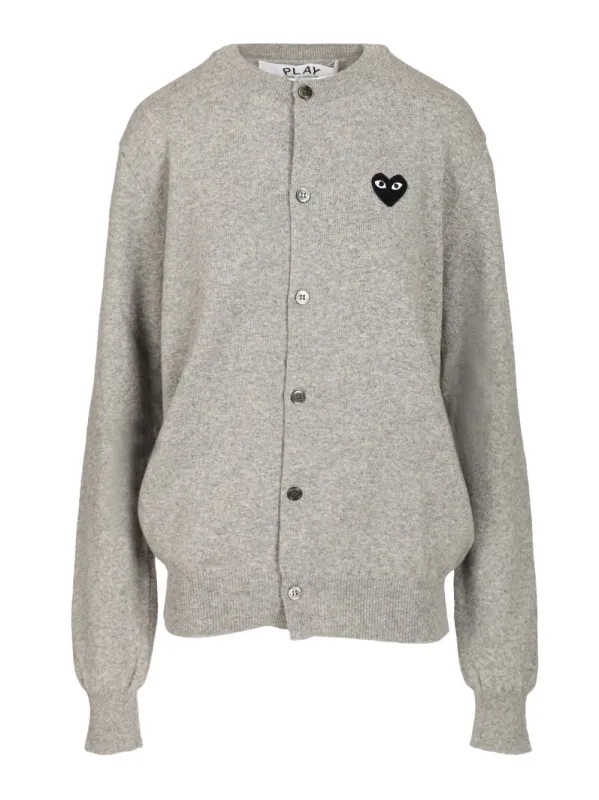 Wool Cardigan Knitwear Grey sold by Wanan Luxury