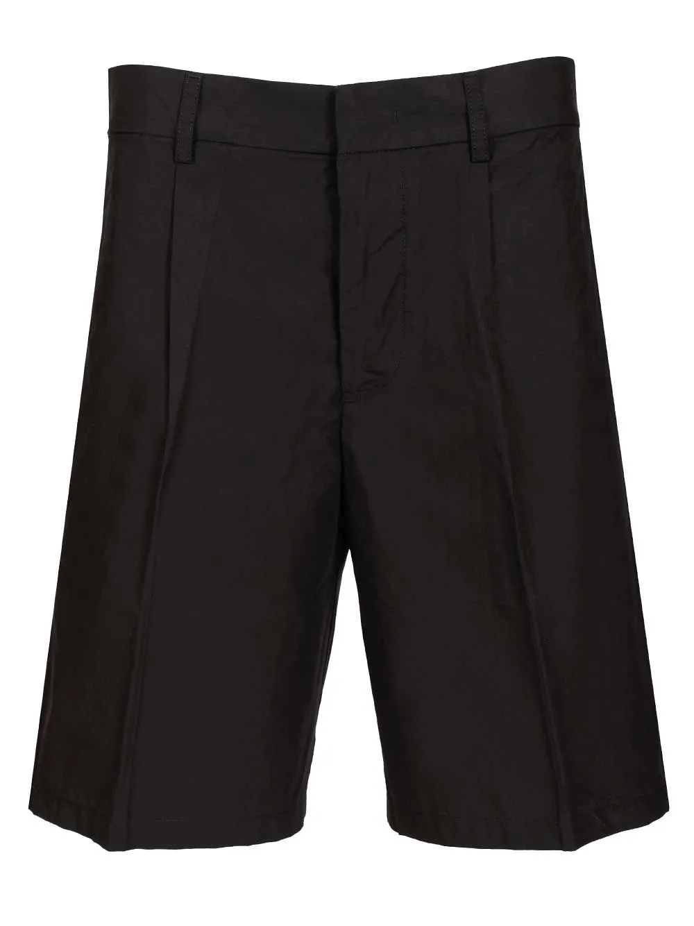 Bermuda Shorts Trousers Black sold by Wanan Luxury