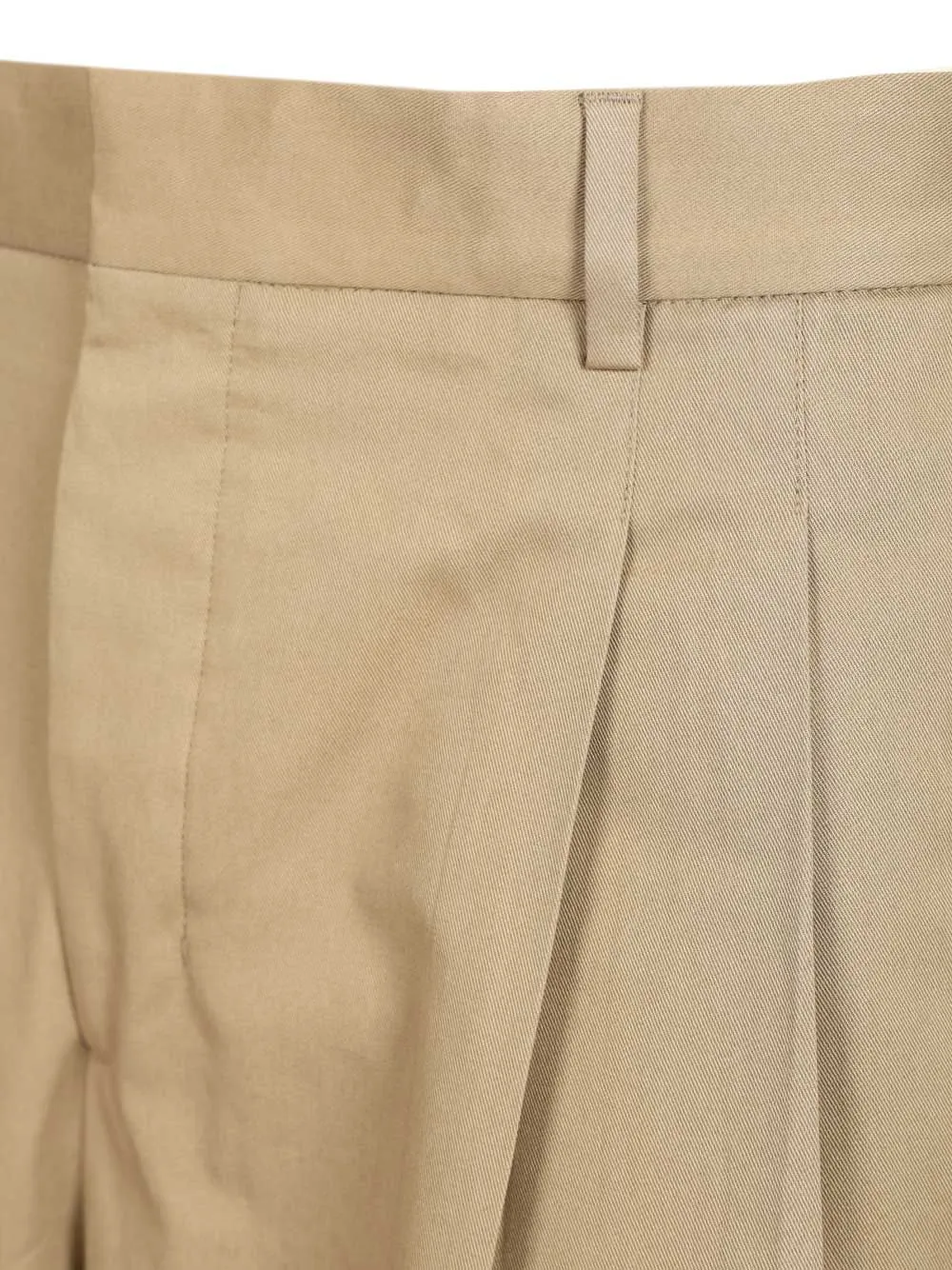 Wide-Leg Bermuda Shorts Trousers Beige sold by Wanan Luxury product image thumbnail 4