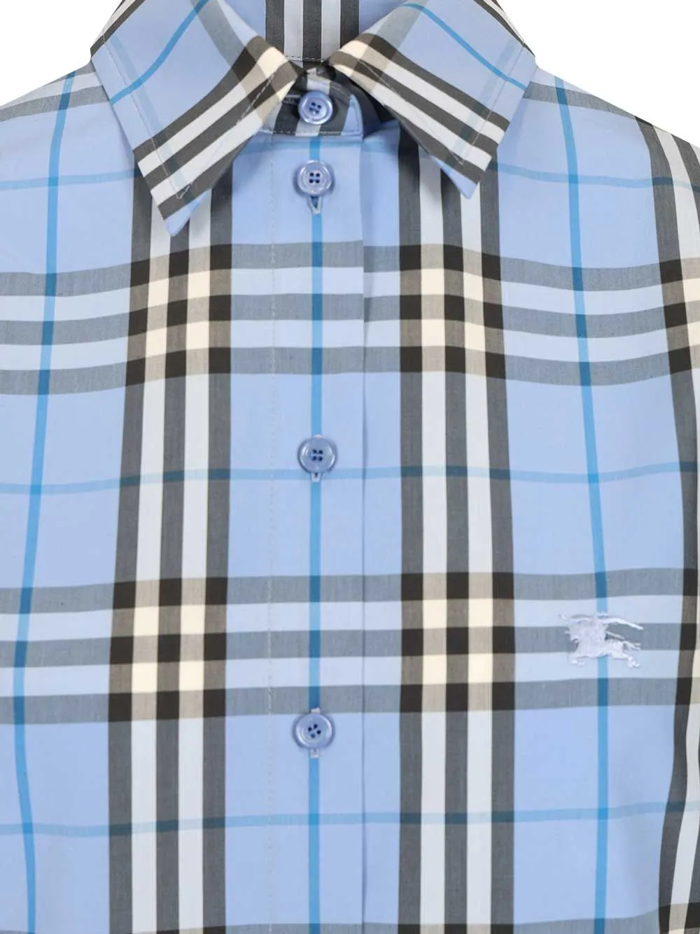 Check Shirts Light Blue sold by Wanan Luxury product image thumbnail 3