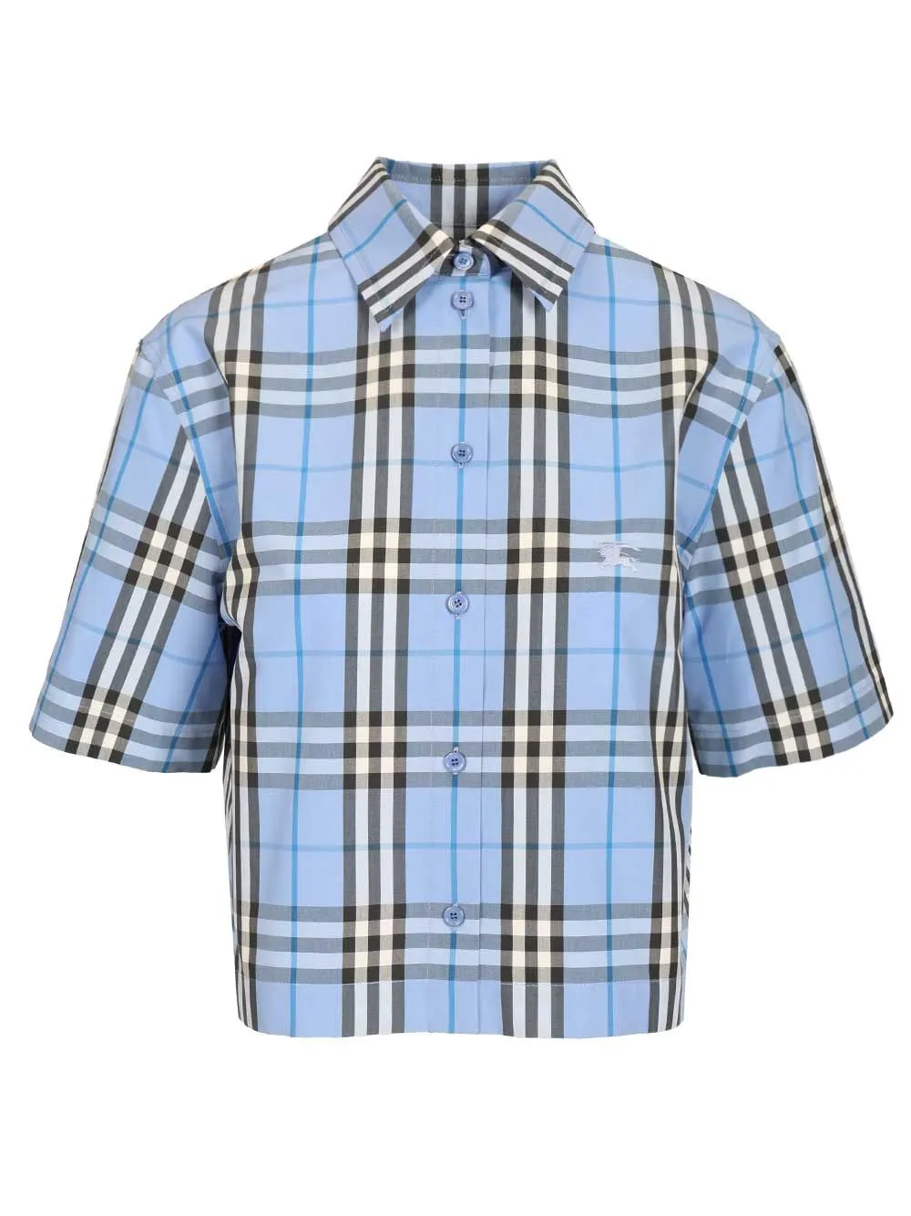 Check Shirts Light Blue sold by Wanan Luxury