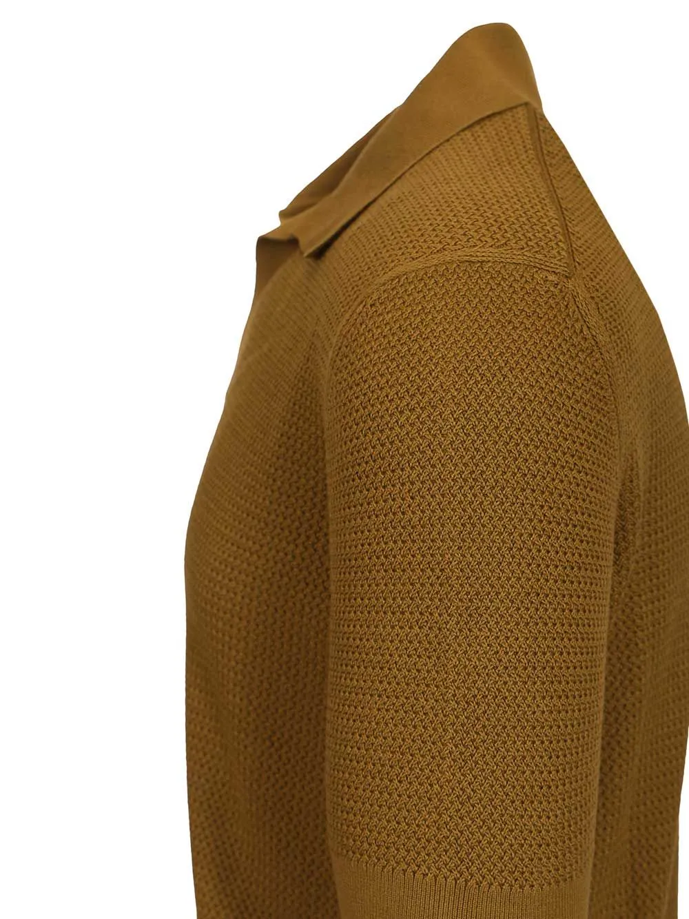 Knit Polo Shirt Knitwear Beige sold by Wanan Luxury product image thumbnail 4