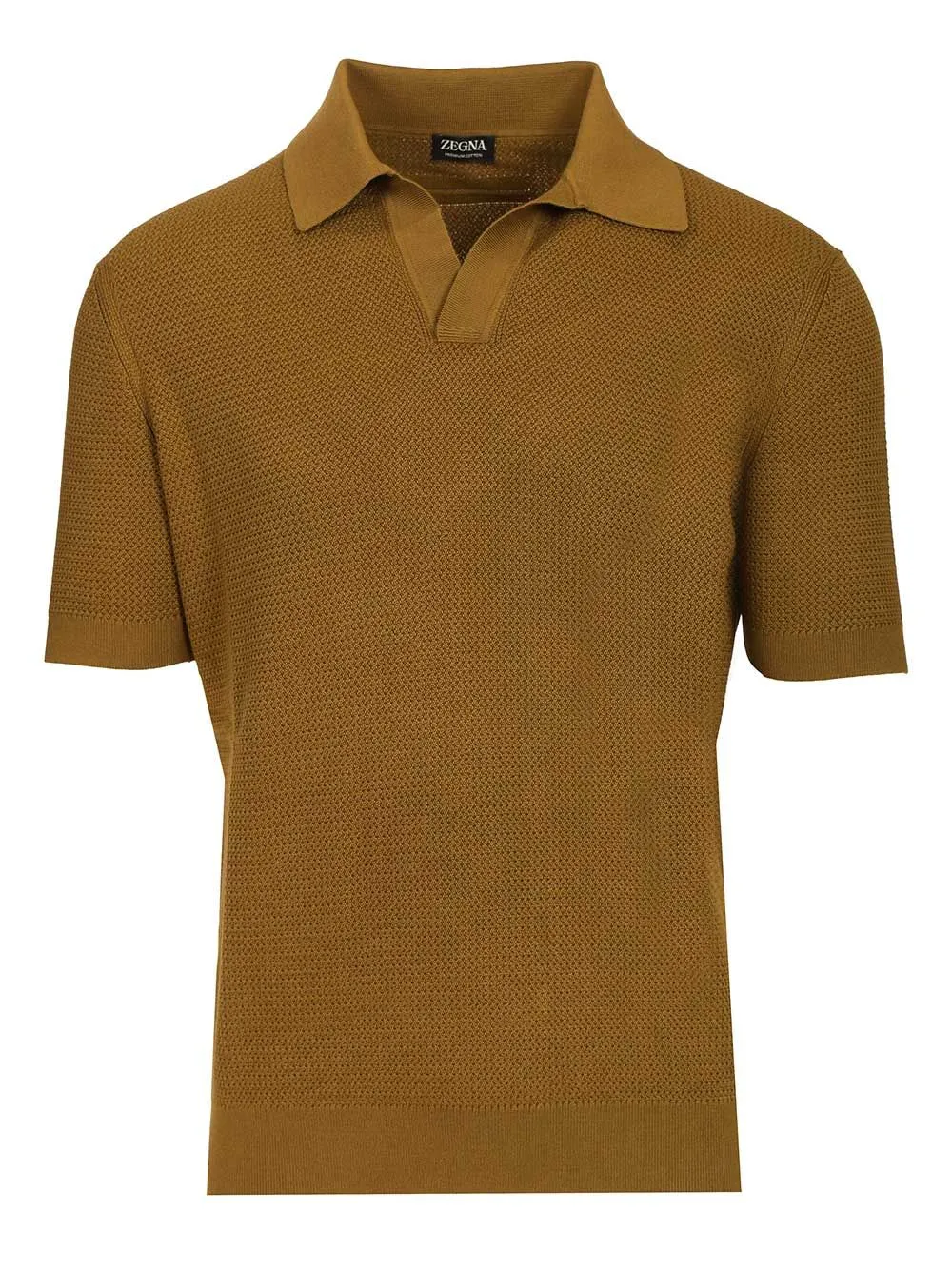 Knit Polo Shirt Knitwear Beige sold by Wanan Luxury