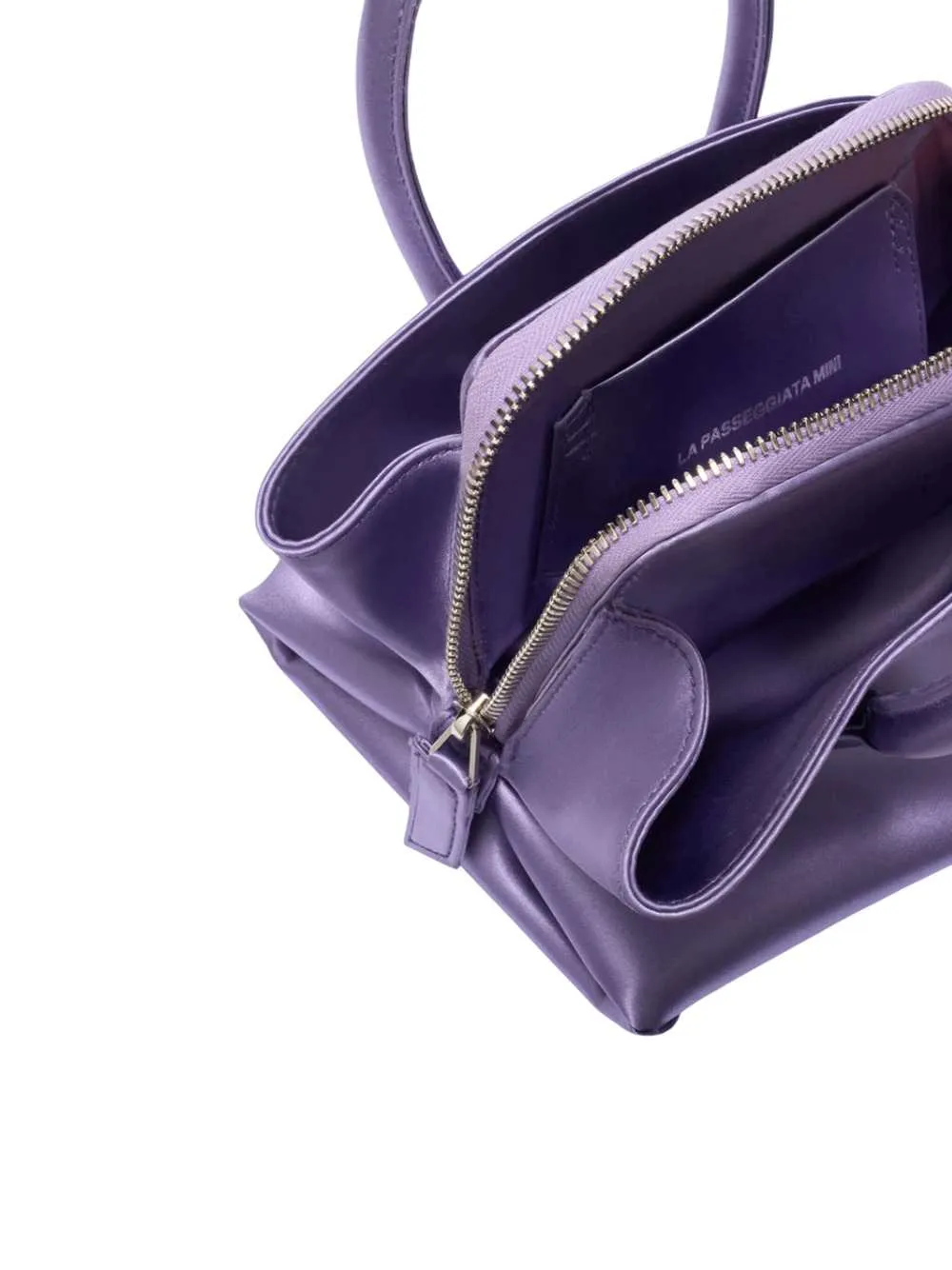 Lilac "La Passeggiata Mini" Top Handle sold by Wanan Luxury product image thumbnail 3