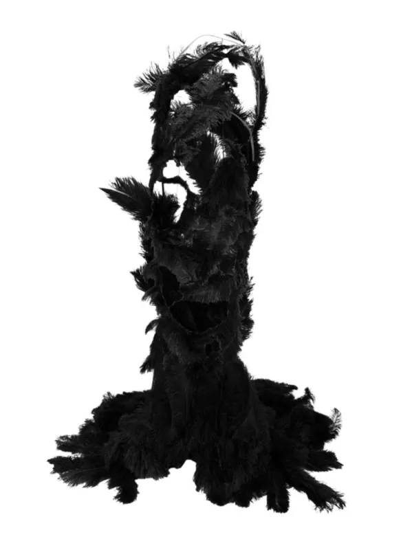 Long Black Dress made by The Attico