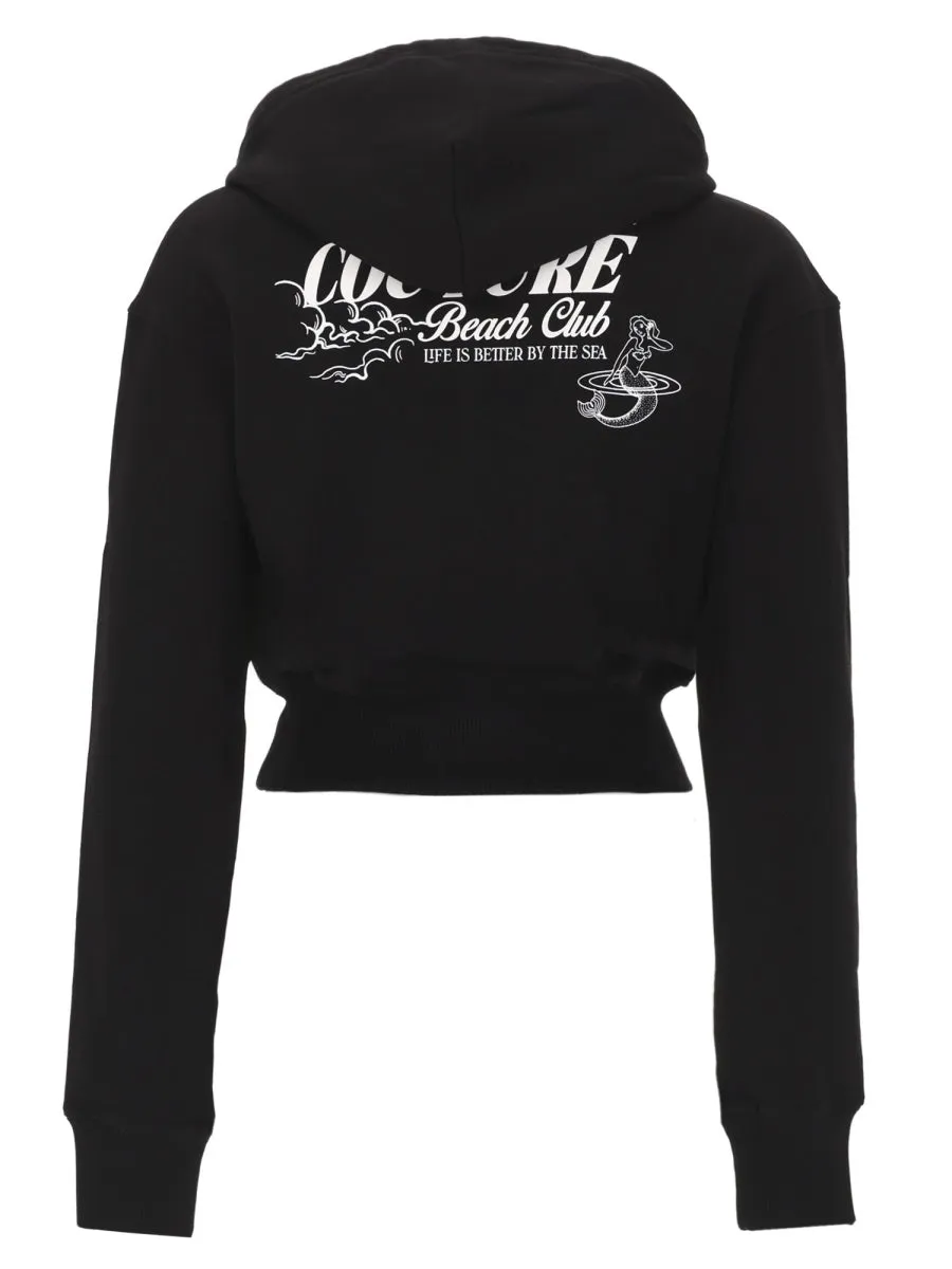 Felpa Crop Con Logo sold by Wanan Luxury product image thumbnail 2