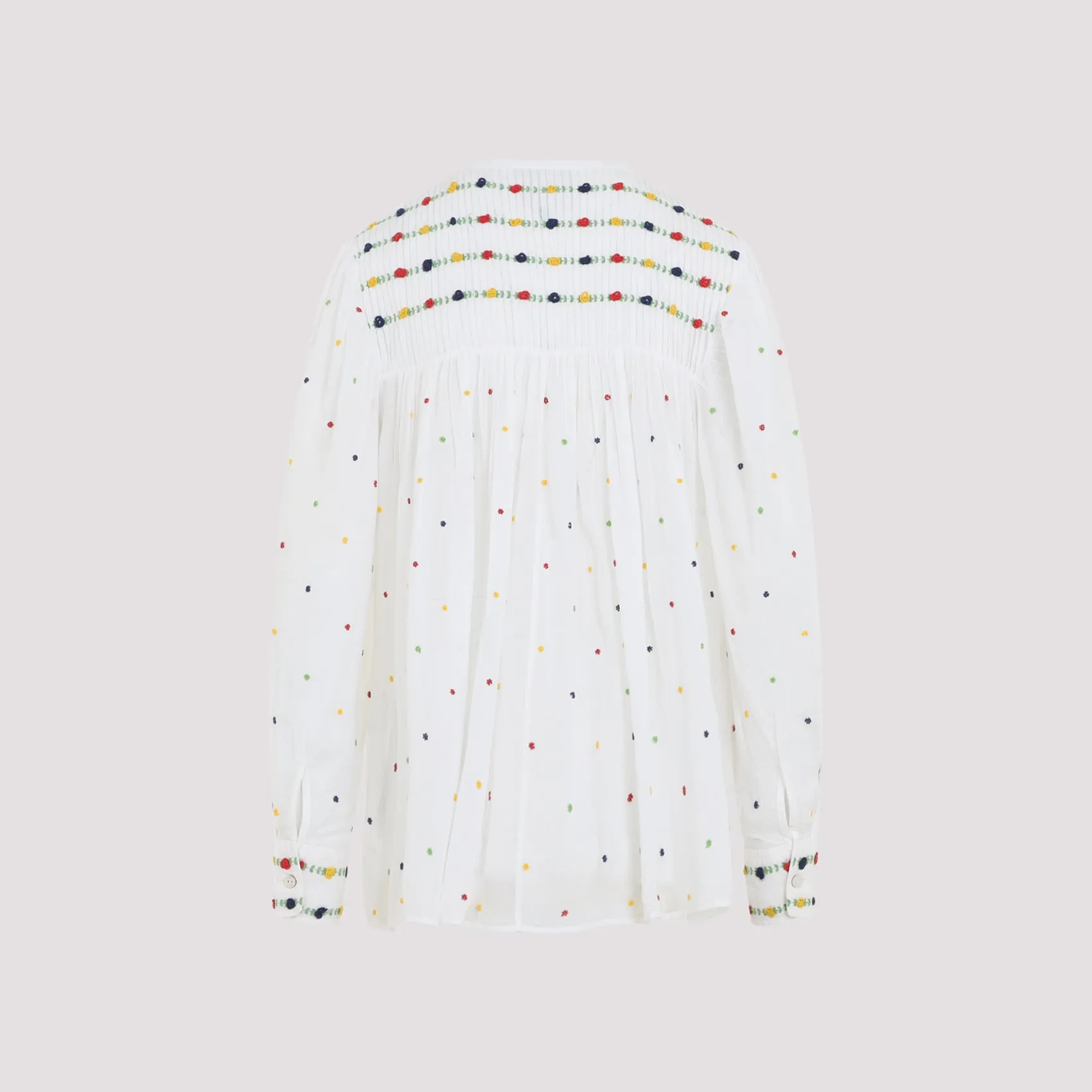 Blouse White sold by Wanan Luxury product image thumbnail 3