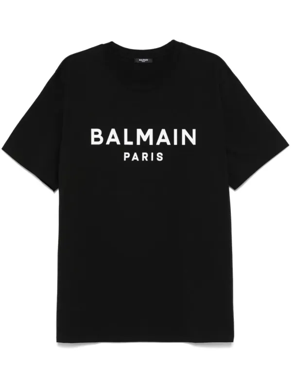 Printed T-Shirt made by Balmain