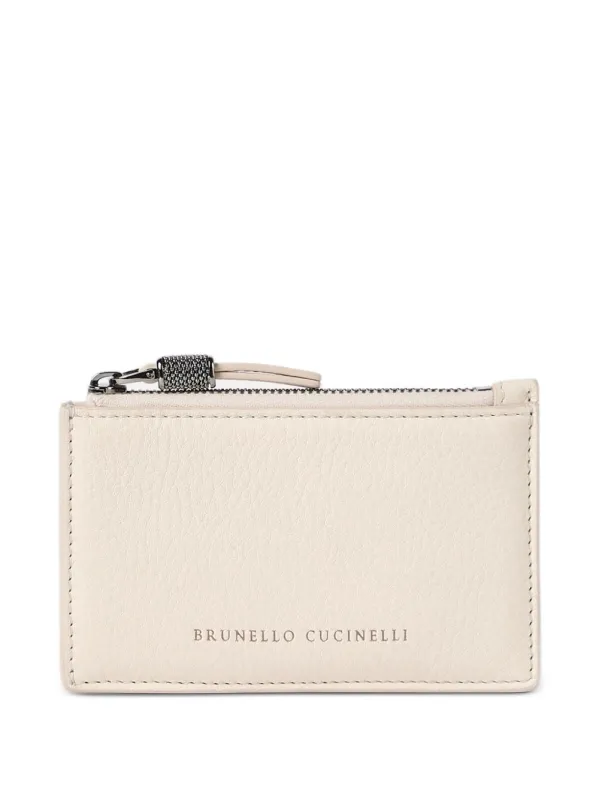 Leather Credit Card Case made by Brunello Cucinelli