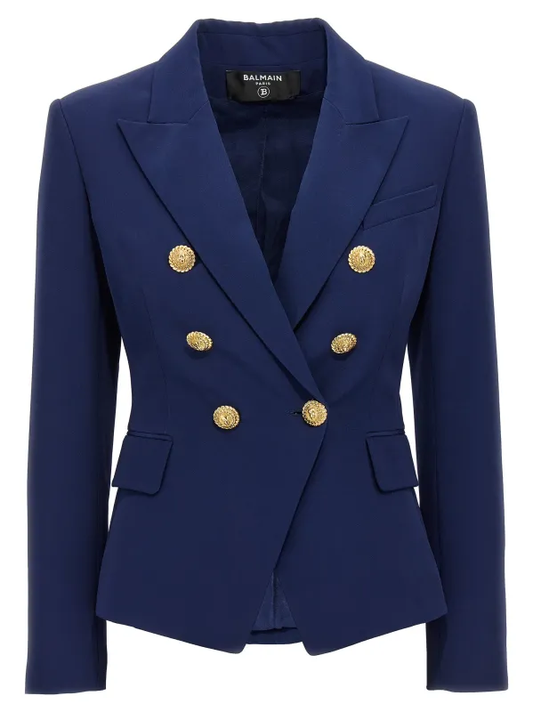 Chiocciola Blazers Blue made by Balmain