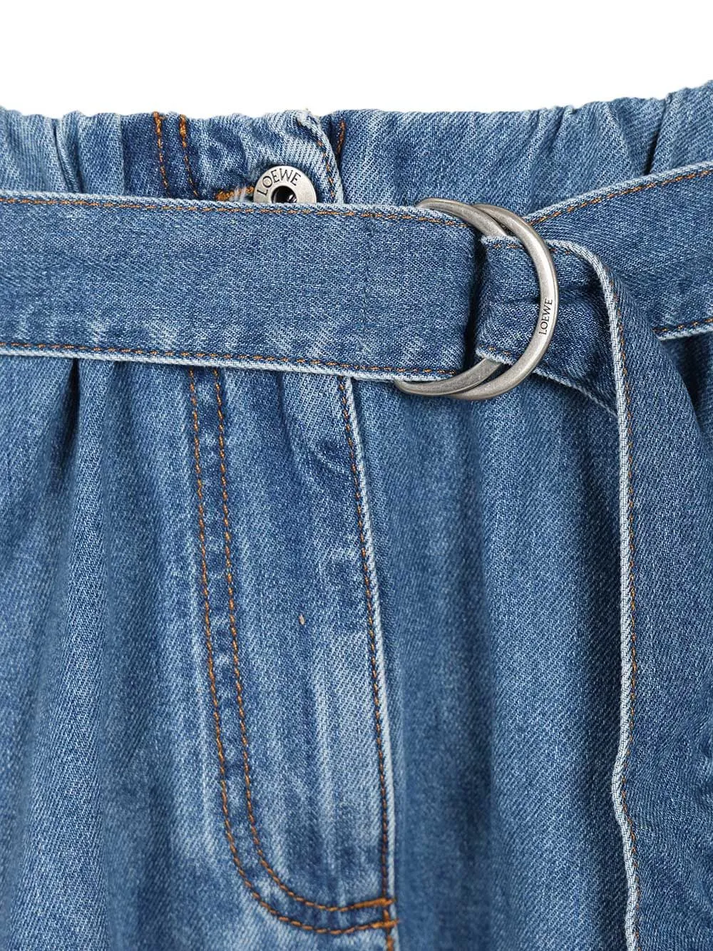 Denim Cargo Skirt Skirts Light Blue sold by Wanan Luxury product image thumbnail 5