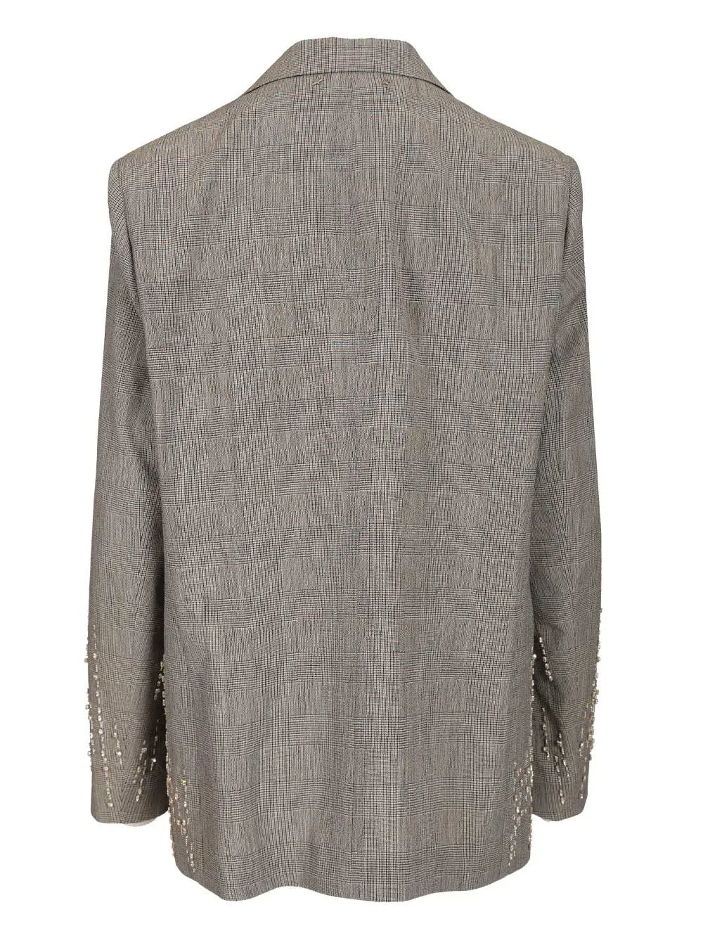 Prince Of Wales Blazer With Crystals Jackets Grey sold by Wanan Luxury product image thumbnail 2