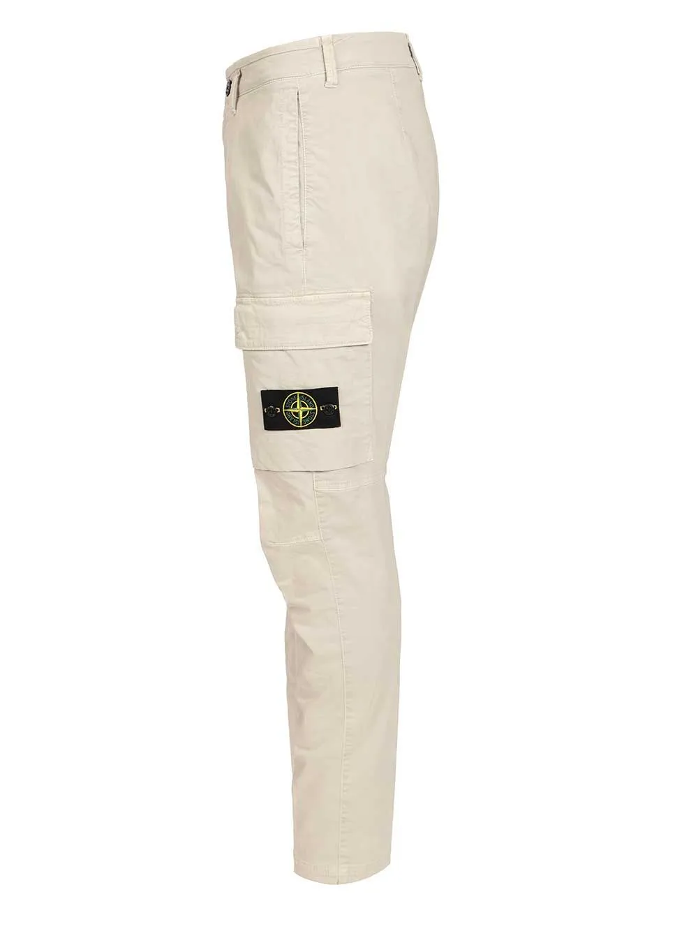 Cargo In Broken Cotton Twill Trousers Grey sold by Wanan Luxury product image thumbnail 3