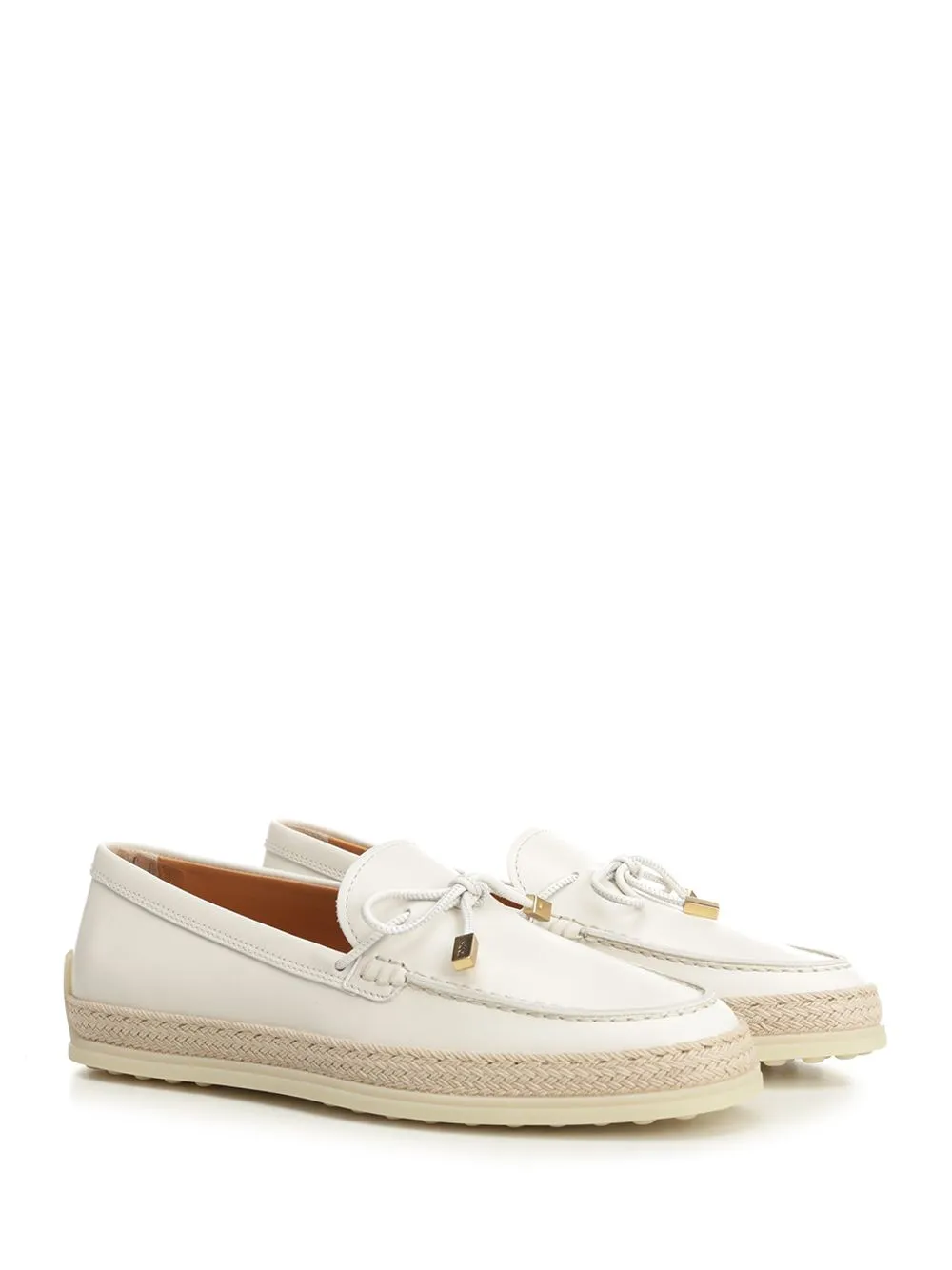 Leather Moccasin Scarpe Basse White sold by Wanan Luxury product image thumbnail 2
