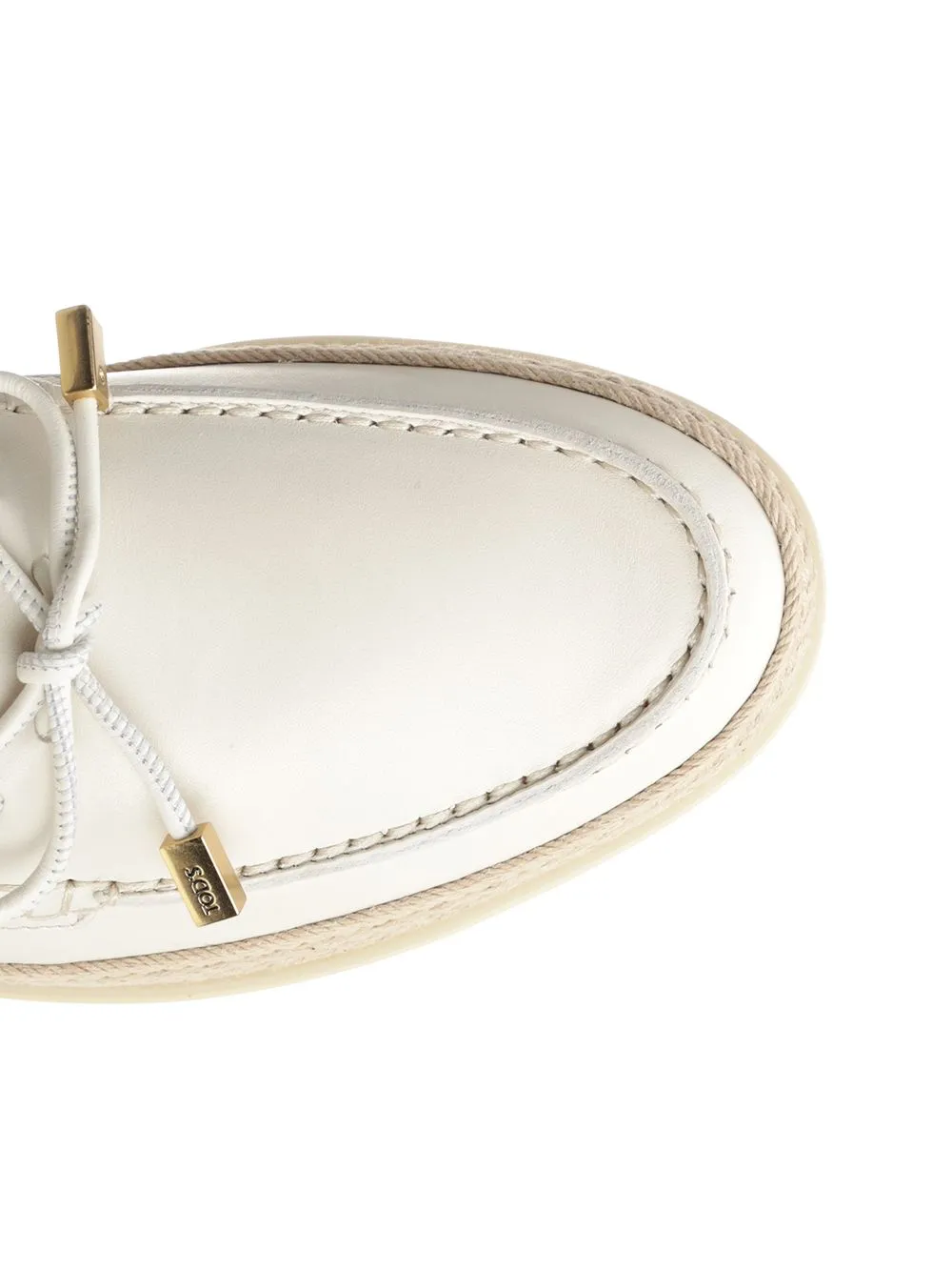 Leather Moccasin Scarpe Basse White sold by Wanan Luxury product image thumbnail 4