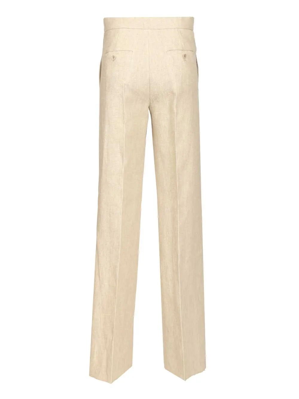 Ginnico - Look 25 - Adv - Tailored Wide Leg Pants Trousers Beige sold by Wanan Luxury product image thumbnail 2