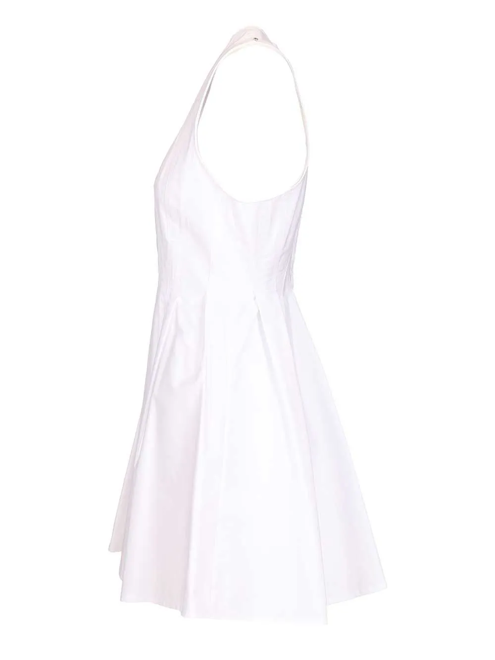 Ara Sleeveless Washed Cotton Mini Dress Dresses White sold by Wanan Luxury product image thumbnail 3