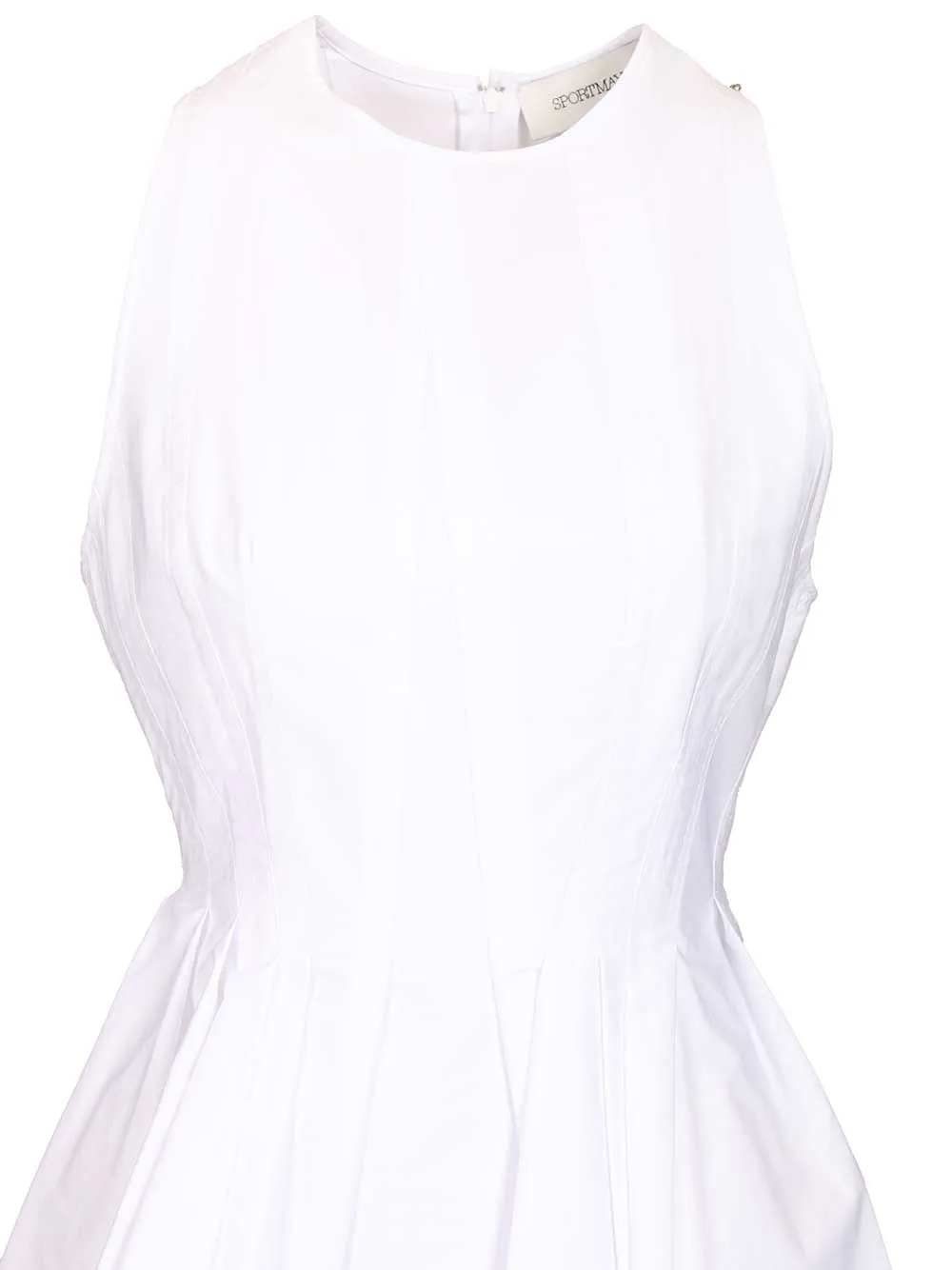 Ara Sleeveless Washed Cotton Mini Dress Dresses White sold by Wanan Luxury product image thumbnail 4