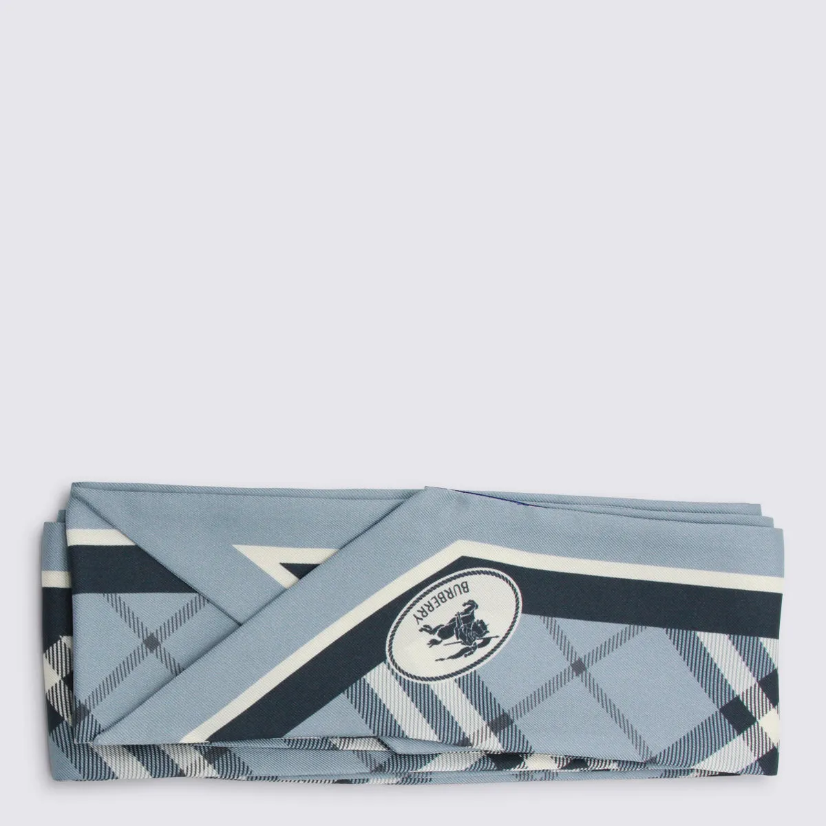 Scarfs Bank Blue sold by Wanan Luxury
