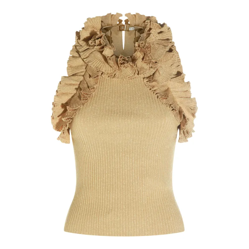 Top Metallic Gold made by Zimmermann