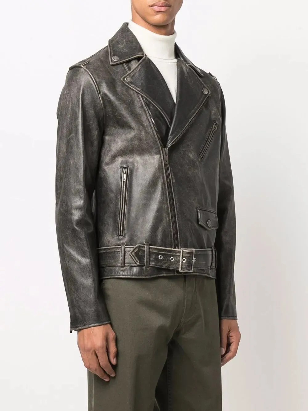 Biker Jacket sold by Wanan Luxury product image thumbnail 3