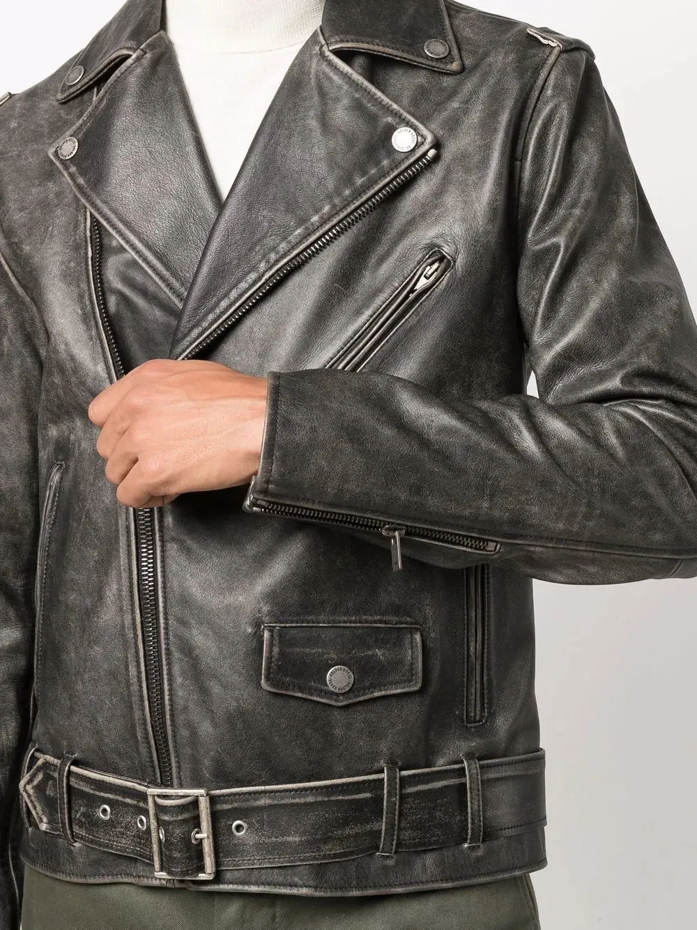 Biker Jacket sold by Wanan Luxury product image thumbnail 5